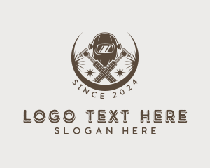 Industrial - Welder Steelworks Machinist logo design