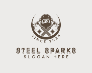 Welder - Welder Steelworks Machinist logo design