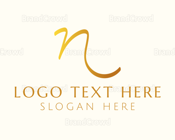 Elegant Handwritten Business Logo