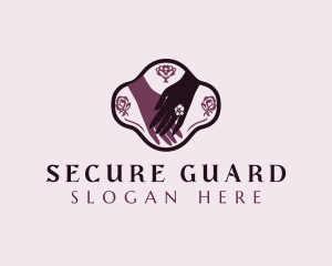 Floral Hand Spa Logo