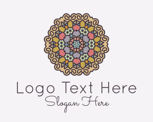 Texture - Intricate Mandala Art logo design