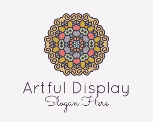 Intricate Mandala Art  logo design