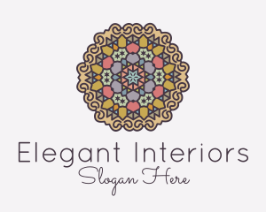 Intricate Mandala Art  logo design