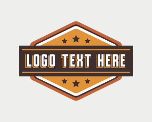 Badge - Retro Industrial Company logo design