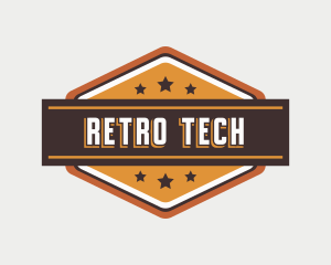 Retro Industrial Company logo design