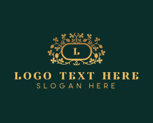 Frame - Stylish Floral Vine logo design