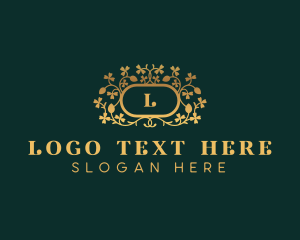 Stylish Floral Vine Logo