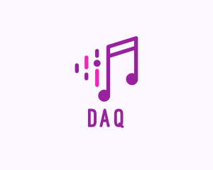 Music Note DIal logo design