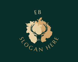 Stag Deer Horn Logo