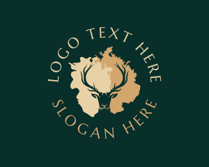 Stag Deer Horn Logo