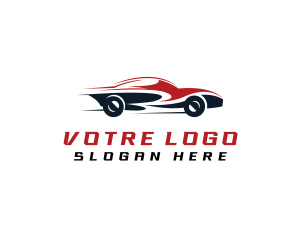 Transport - Car Racing Speed logo design