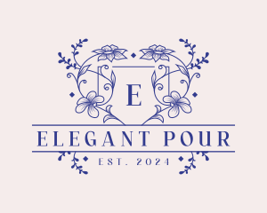 Floral Boutique Esthetician logo design