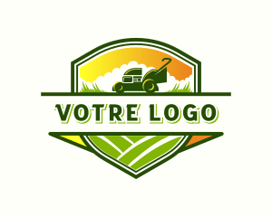 Lawn Mower Horticulture Logo
