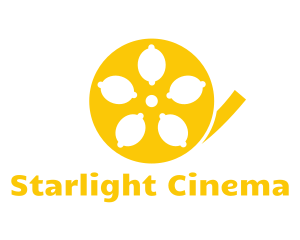 Lemon Film Reel logo design