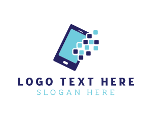 App Icon - Pixel Mobile App logo design