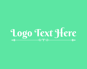 Elegant Script Wordmark Logo