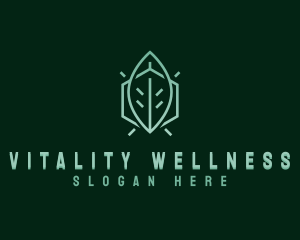 Herbal Leaf Wellness  logo design