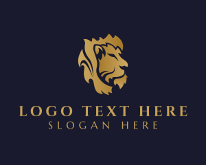 Predator - Golden Lion Company logo design