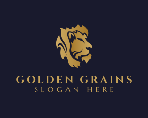 Golden Lion Company logo design