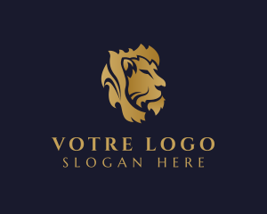 Golden Lion Company logo design