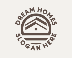 Brown Home Realtor logo design