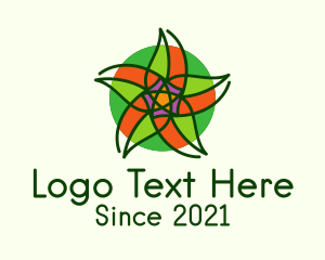 Centerpiece - Colorful Star Lantern logo design