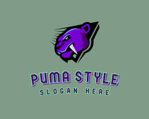 Puma - Panther Online Gaming logo design