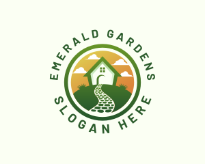 Yard Landscape Gardening logo design