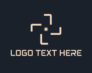 Futuristic - Futuristic Star Monogram logo design