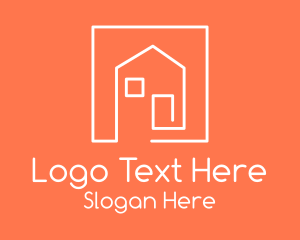 Minimalist Housing Property Logo