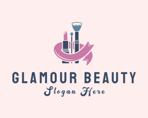 Cosmetic - Cosmetic Makeup Ribbon logo design