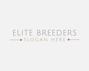 Premium Luxury Fashion logo design