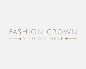 Premium Luxury Fashion logo design