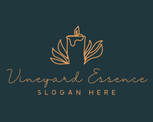 Candle Light Ornament logo design