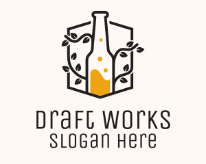 Draft - Vine Organic Liquor logo design