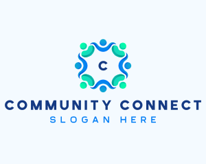 People Community Foundation logo design