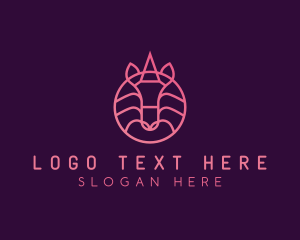 Mythical - Unicorn Mythical Creature logo design