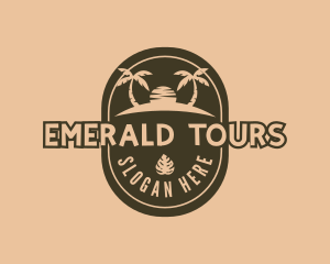 Sunset Beach Tour logo design