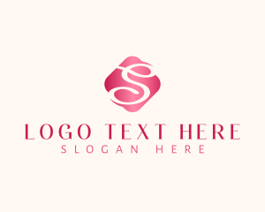 Gradient - Script Salon Letter S logo design