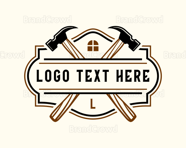 Hammer Window Carpentry Logo