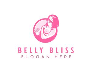 Pregnancy - Mother Maternity Child Care logo design