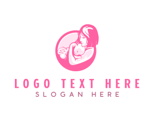 Pregnancy - Mother Maternity Child Care logo design