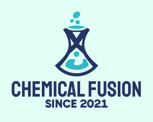 Chemistry - Chemistry Research Experiment logo design