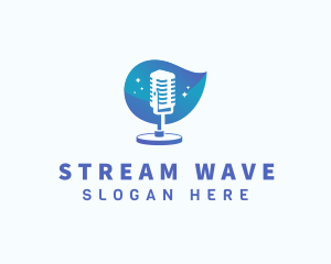 Streaming - Podcast Streaming Studio logo design