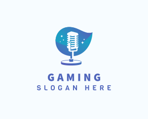 Podcast - Podcast Streaming Studio logo design