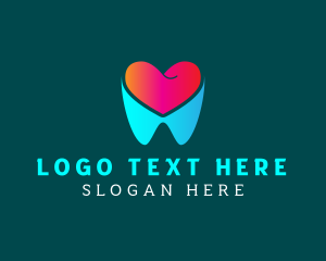 Hygiene - Heart Tooth Dentist logo design