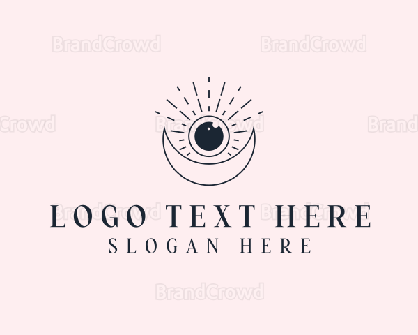 Bohemian Celestial Eye Logo