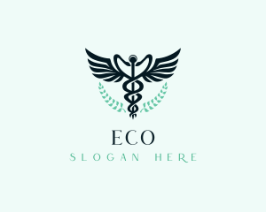 Hospital Medical Caduceus Logo