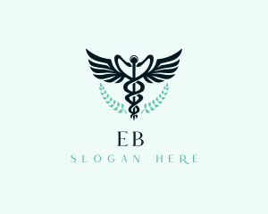 Clinic - Hospital Medical Caduceus logo design