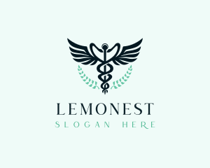 Treatment - Hospital Medical Caduceus logo design